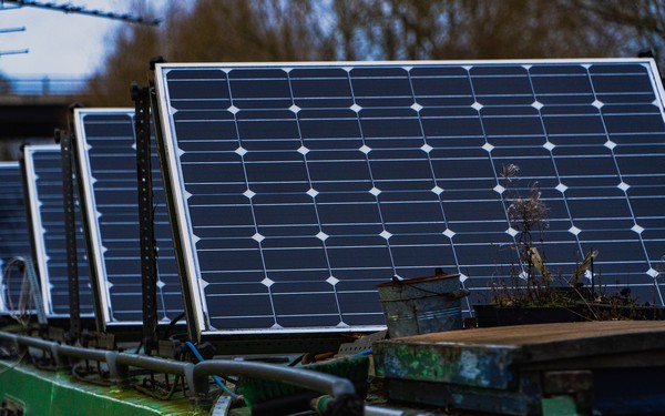 manutenção em placa solar